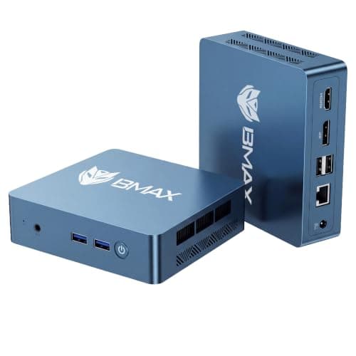 ミニpc Intel 5205U【2026超高コスパ·12GB+256GB（8TB拡張可能）】 Bmax mini pc Windows11 Pro 動作より安定 4K 高速熱放散 静音 小型超軽量ミニパソコン SATA/NVMe対応 デュアルSSDスロット 2.4G/5GWi-Fi5 BT5.0 省電力 小型パソコン 学習/オフィス向け 企業用/業務用