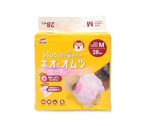 ネオ・ルーライフ ネオ・オムツ 小・中型犬用 ピンク M 28枚