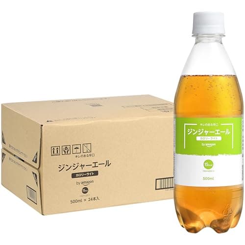 by Amazon カロリーライトジンジャーエール 500ml×24本