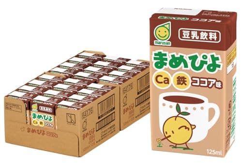 マルサン まめぴよ ココア味 125ml×24本