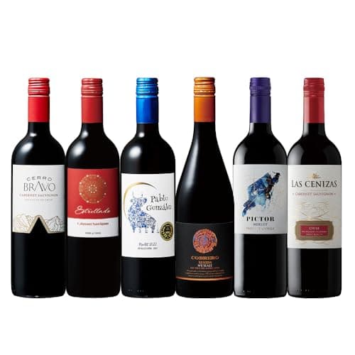 マイワインクラブ 厳選 チリ 飲み比べ ワインセット 赤ワイン 750ml 6本