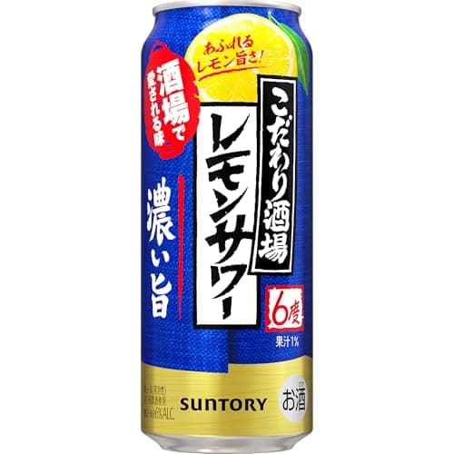 こだわり酒場のサワー こだわり酒場のレモンサワー 濃い旨 [ チューハイ 500ml×24本 6% ]