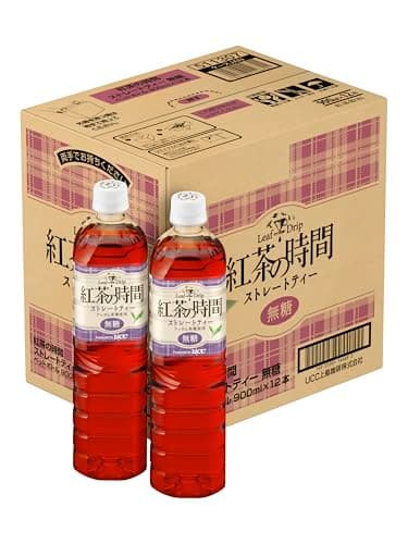紅茶の時間 ストレートティー 無糖 ペットボトル 900ml×12本[割材にも]