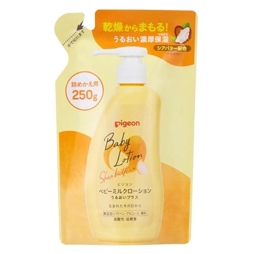 ピジョン PIGEON ベビーミルクローション うるおいプラス詰めかえ用 250g