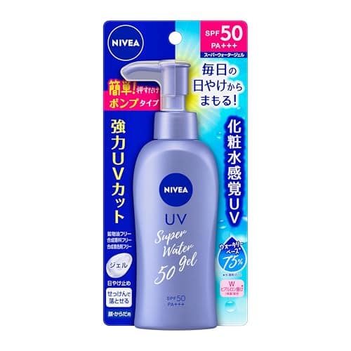 NIVEA ニベアサン プロテクトウォータージェル SPF50/PA+++ ポンプ 140g
