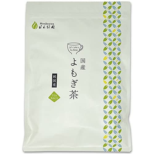 Honjien tea よもぎ茶 国産 徳島県産 ティーバッグ 大容量 3g×50包 ヨモギ茶 蓬茶 ノンカフェイン