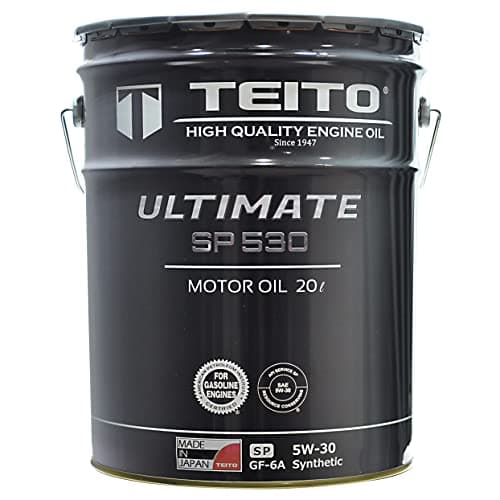 TEITO エンジンオイル 5W-30 ガソリン車 ディーゼル車兼用 100%化学合成油 ULTIMATE SP530 有機モリブデン配合 モーターオイル HIGH QUALITY ENGINE OIL (20L)