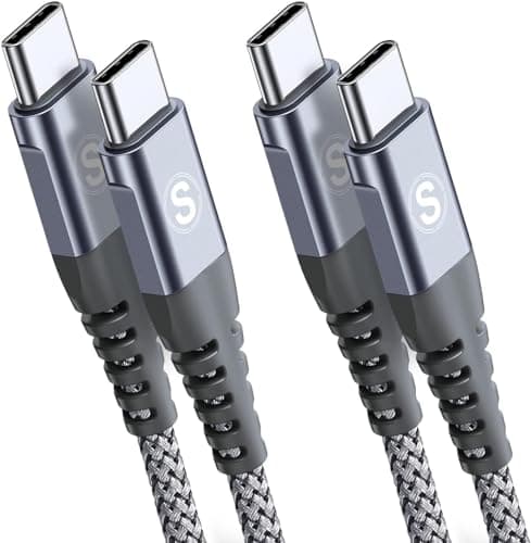 USB Cケーブル たいぷしー充電器 急速 ケーブル 1M 2本セットPD対応 60W急速充電 iphone 充電ケーブル タイプc to c灰