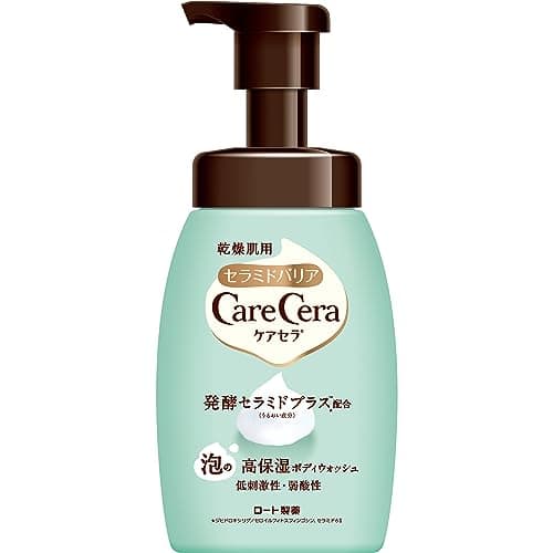 ケアセラ(CareCera) 泡の高保湿ボディウォッシュ ボディソープ 【1】ピュアフローラル 450ミリリットル (x 1)
