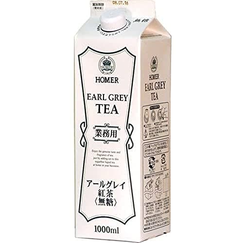HOMER(ホーマー) UCC紅茶 アールグレイ 無糖 紙パック 1000ml×12本