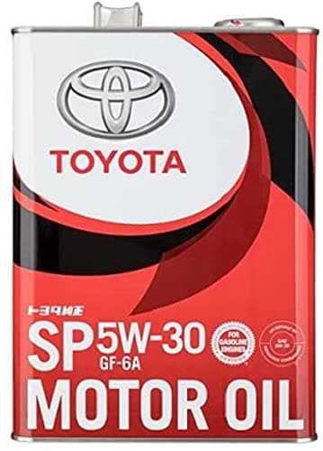 TOYOTA(トヨタ) 純正モーターオイル SP 5W-30 GF-6A 4L 08880-13705