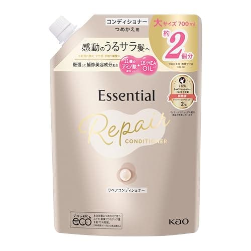 エッセンシャル 髪のキメ美容リペアコンディショナー つめかえ用 700ml