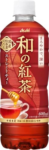 【国産茶葉】和の紅茶 ストレートティー 600ml×24本[紅茶]