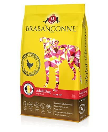 ブラバンソンヌ 中型犬・大型犬の成犬用 ドッグフード チキン 10kg 総合栄養食 ドライ BRABANCONNE