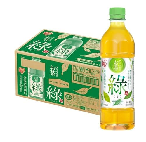 アイリスオーヤマ(IRIS OHYAMA) 緑茶 500ml ×24本 綠 ペットボトル