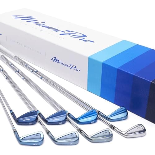 MIZUNO(ミズノ) ゴルフ クラブ ミズノプロ リミテッド エディション アイアン8本組(No.3-PW) メンズ ダイナミックゴールド ツアーイシュー スチールシャフト付 硬さS200 5KJNS361