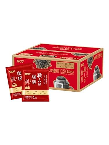 職人の珈琲 UCC ドリップコーヒー あまい香りのリッチブレンド 120杯 【Amazon.co.jp限定】