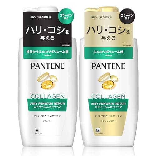 パンテーン シャンプー&コンディショナー 400mL+400g ポンプセット エアリーふんわりリペア