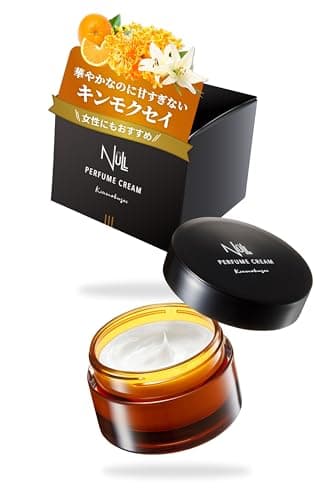 NULL 香水 金木犀 メンズ 練り香水 フレグランス ボディ ハンド バーム 30g キンモクセイ