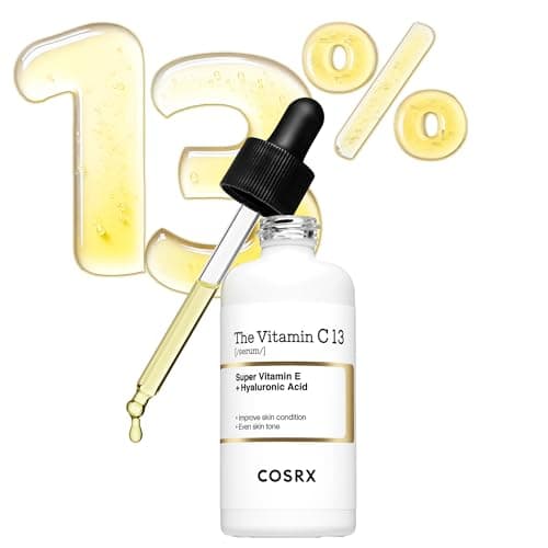 [高濃度13%] COSRX ビタミンC13セラム20ml ビタミンC美容液 純度100%生ビタミンC ピュアビタミンC 毛穴ケア ハリ 透明感 ツヤ 肌トーン 美容液 敏感肌 人体適用テスト済み コスアールエックス エッセンス スキンケア 韓国スキンケア韓国コスメ 公式 正規品 リニューアル Vitamin C Pure VitaminC