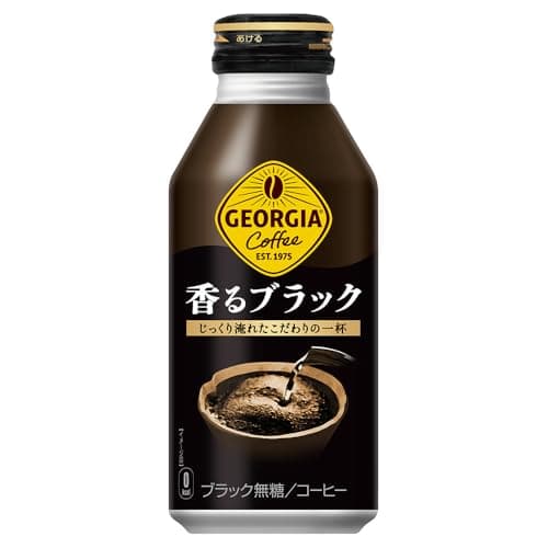 コカ・コーラ ジョージア 香るブラック 400mlボトル缶 ×24本