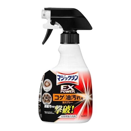 マジックリン ＥＸＰＯＷＥＲ コゲ・油汚れ用泡スプレー 濃密泡が、固着した頑固なコゲや油汚れを撃破 本体 ４００ｍｌ