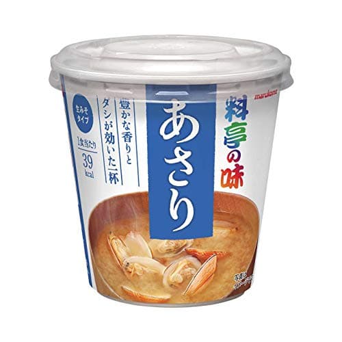 マルコメ　カップ 料亭の味 あさり 即席味噌汁 1食×6個 【料亭の味シリーズ】