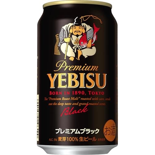 ヱビスビール サッポロ ヱビス プレミアムブラック [ ビール 350mlx24本 ]