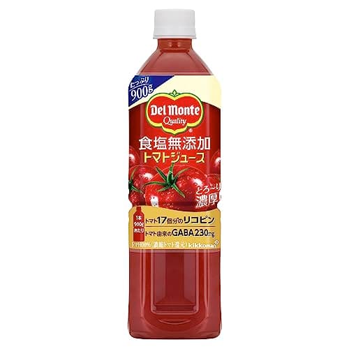 Del Monte デルモンテ 食塩無添加トマトジュース900g×12【Amazon.co.jp限定】