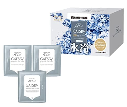 GATSBY(ギャツビー) 【医薬部外品】 アイスデオドラント ボディペーパー 無香料 [ 爽快 氷冷 ] [ 制汗 デオドラント ] メンズ ボディシート セット 外装袋レス仕様 30枚×3個