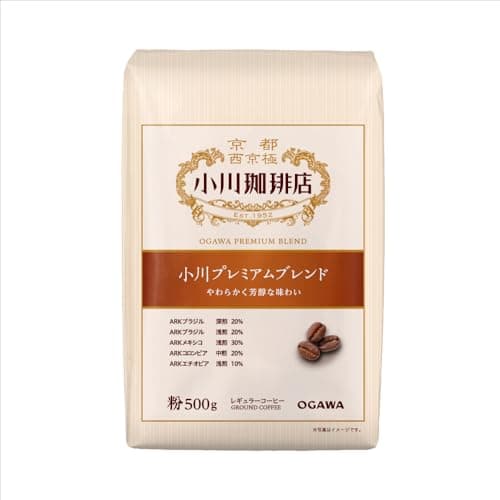 小川珈琲店 小川プレミアムブレンド 粉 500g