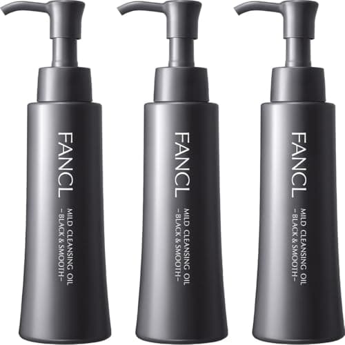 ファンケル FANCL (旧) マイルド クレンジングオイル ＜ブラック＆スムース＞ 120mL×3本 クレンジング 毛穴 角栓 黒ずみ メイク落とし 化粧落とし まつエクOK