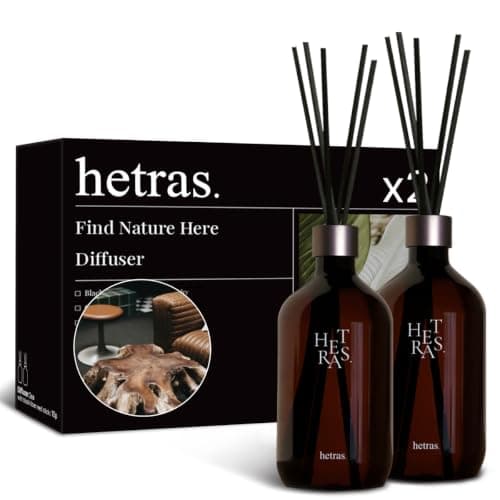 【公式】hetras ヘトラス プレミアム 大容量 ディフューザー Hotel Wood ホテルウッド ウッディ 500ml 2ea 2個入り セット ルームフレグランス リードディフューザー アロマディフューザー 香り インテリア
