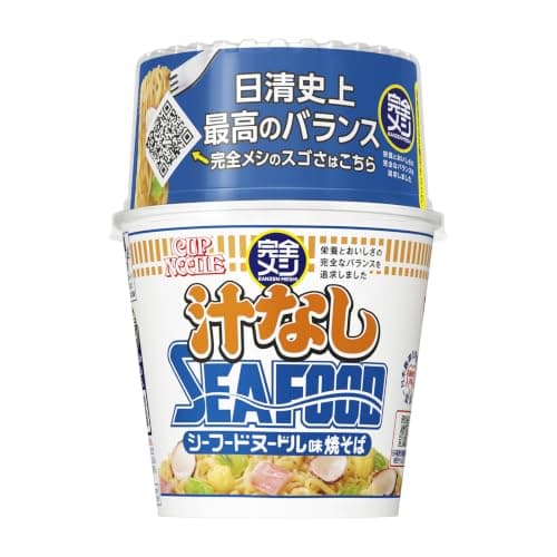 【完全メシ】日清食品 カップヌードル 汁なしシーフードヌードル 12食セット