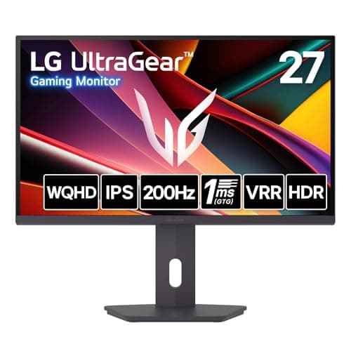 LG ゲーミング モニター 27G610A-B 27インチ/WQHD@200Hz/IPS 1ms/HDR400/HDMI×2、DP/多機能スタンド