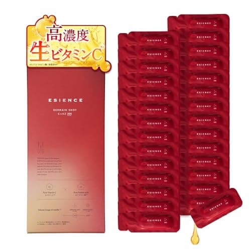 【沢尻エリカ 愛用】ESIENCE ダーマインショット200 ニードル美容液 ビタミンC アゼライン酸 個包装 韓国美容 28包 1箱 エシエンス
