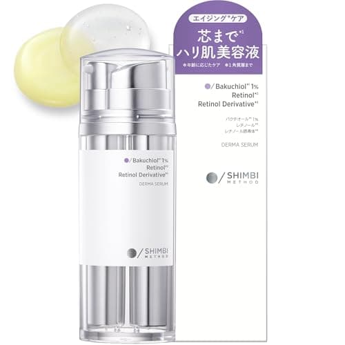 シンビメソッド SHIMBI [レチノール誘導体 × バクチオール1%] 30ml 美容液 シンビ メソッド shimbi method ハリ肌 エイジングケア 朝も使える