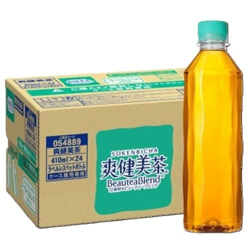 コカ・コーラ 爽健美茶 ラベルレス 410ml ×24本