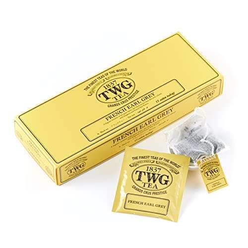 【TWG Tea】フレンチアールグレイ 紅茶｜ティーバッグ 個包装 15個入（2.5g×15）｜高級紅茶ギフト｜贈答用・プレゼント