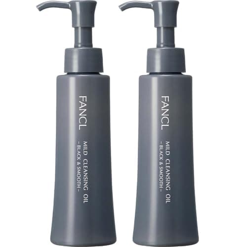 ファンケル FANCL (新) マイルド クレンジングオイル ＜ブラック＆スムース＞ 120mL×2本 クレンジング 毛穴 角栓 黒ずみ メイク落とし