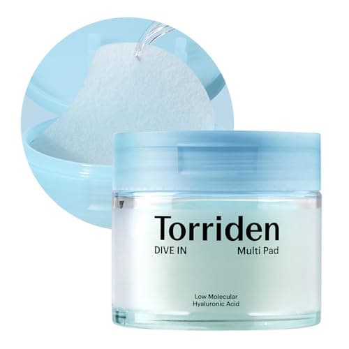 トリデン(Torriden) ダイブイン マルチパッド 80枚入 【公式・正規品】ふき取り化粧水 保湿 水分チャージ セラム 密着 さっぱり 時短 手軽 ヒアルロン酸 パック メイクノリ 低刺激 肌に優しい 韓国コスメ スキンケア うるおい