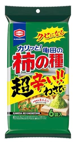 亀田製菓 亀田の柿の種超わさび6袋詰 161g×6袋