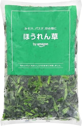 [冷凍] by Amazon ほうれん草 1kg 大容量