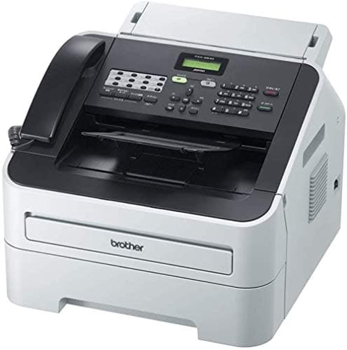 ブラザー工業 brother プリンター A4モノクロレーザー複合機 JUSTIO 20PPM/FAX/ADF/受話器 FAX-2840