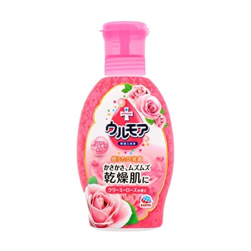 ウルモア 保湿入浴液 液体入浴剤・バスオイル クリーミーローズ 乳白色 600mL