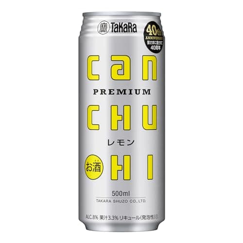 タカラ canチューハイ レモン 宝酒造 [ チューハイ 500mlx24本 ]