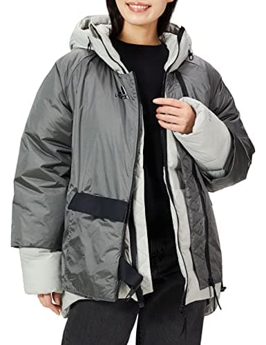 [adidas(アディダス)]ダウンジャケット ダウン ジャケット C.RDY レディース メタルグレー(FT2459) 日本 XS (日本サイズXS相当)