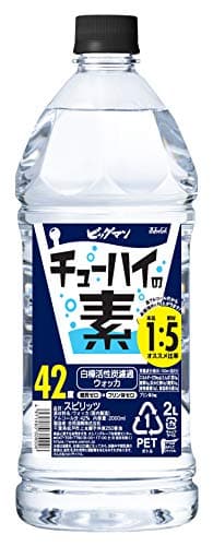 【国産ウォッカ】 合同酒精 ビッグマン チューハイの素 [ 濃縮カクテル 42度 2L ]