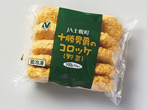 [冷凍]ニチレイ ＪＡ士幌町十勝男爵のコロッケ（野菜） 900g(10個入) ×4袋