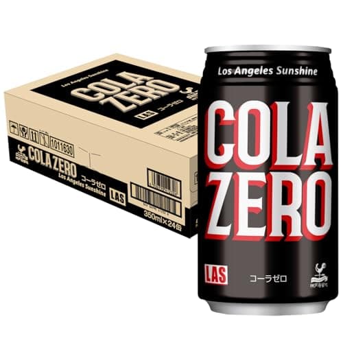 神戸居留地 LAS コーラゼロ 缶 350ml 24本 ゼロカロリー 炭酸飲料 ゼロシュガー